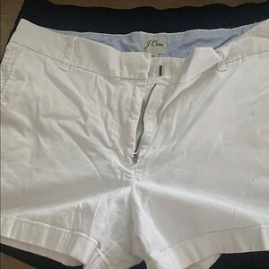 J. Crew Women's White Shorts